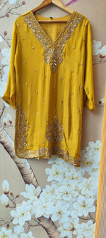 Restocked !! Premium chinon handwork divider plazzo set