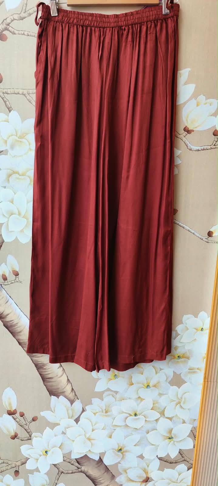 Premium Russian silk Phiran kurta pant in blue