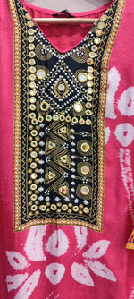 Pretty dola silk pink suit set paired with farshi salwar
