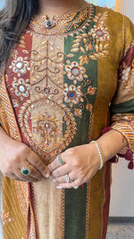 Pretty Russian silk lining suit set ( true to size )