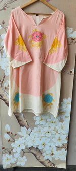 Farshi salwar cotton co ord in pink