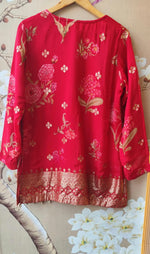 Premium crepe jacquard lehenga suit set