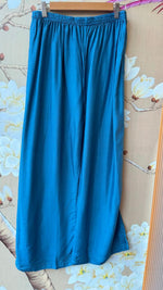 Pure Mul silk lining suit set in blue