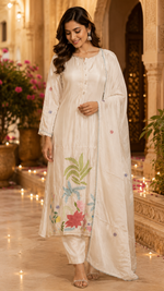 Premium tissue applique suit set