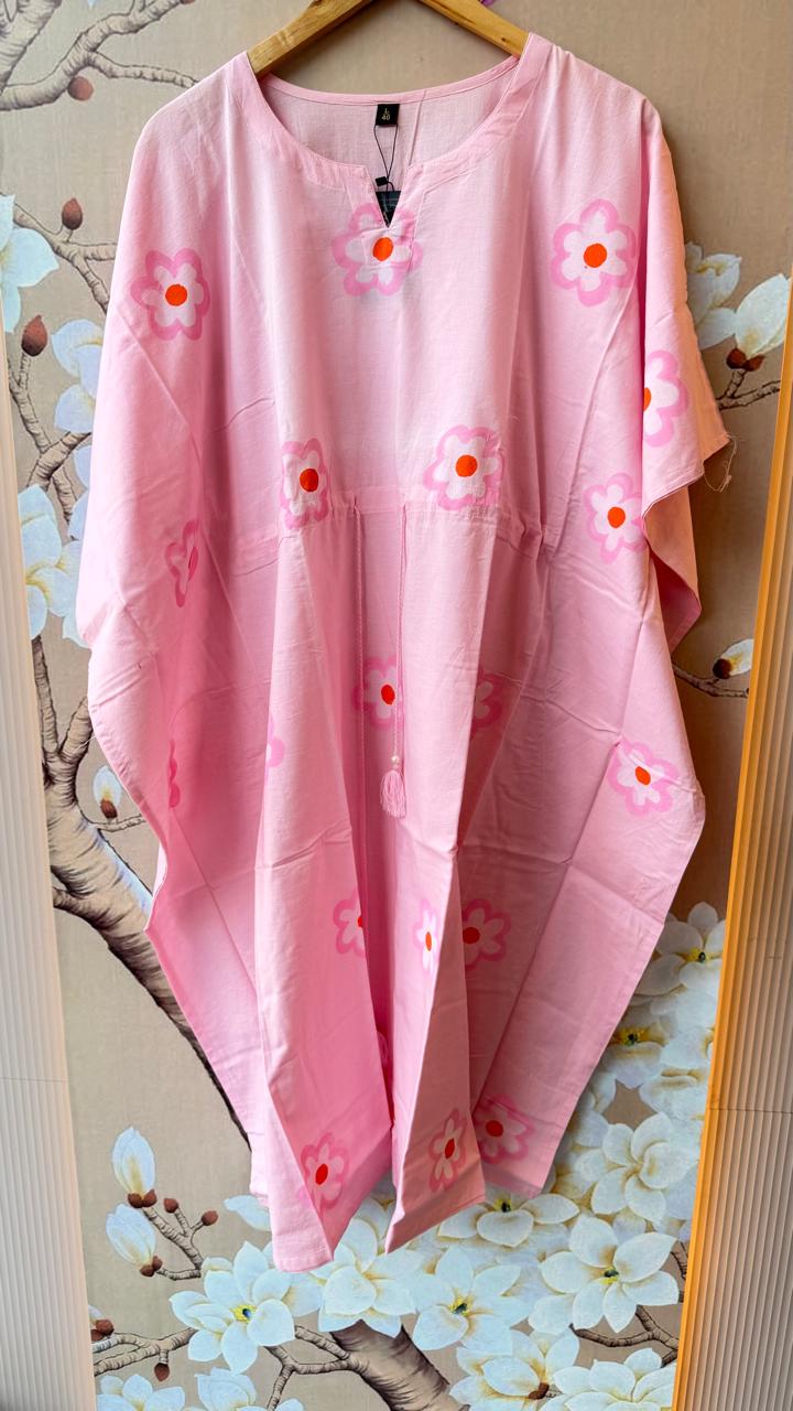 Kaftan floral kurti