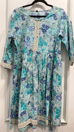 Beautiful one pices dress in cotton