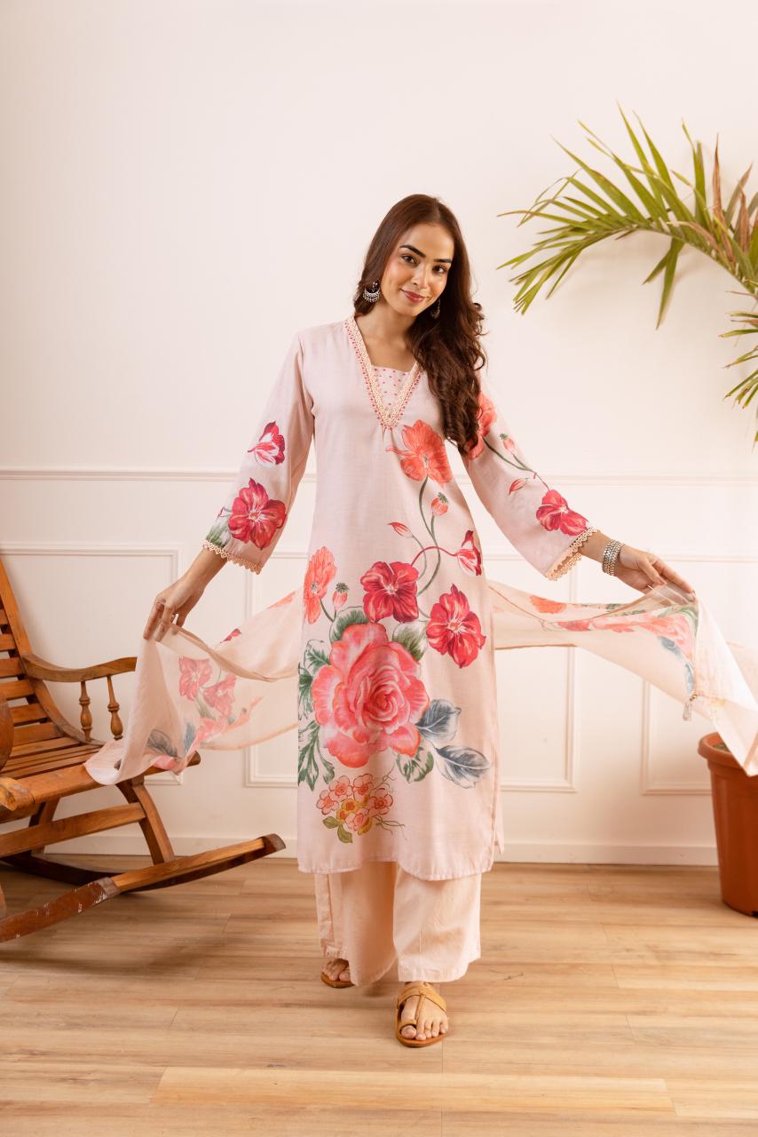 Premium cotton digital suit set