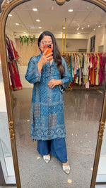 Designer crepe sequins detailing Co ord set