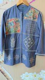 Cotton embroidered co ord set (no pocket in top) Real pic of top is attached