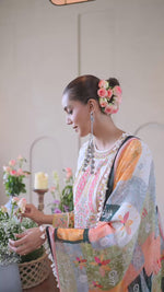 Pure crepe farshi salwar suit set