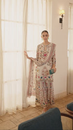 Just wow pure crepe sharara set